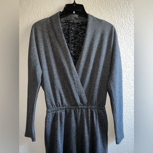 Club Monaco Gray Jumpsuit with Pockets Size US 0 - Picture 4 of 12